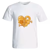 تیشرت قلب رباتی مدل R 4