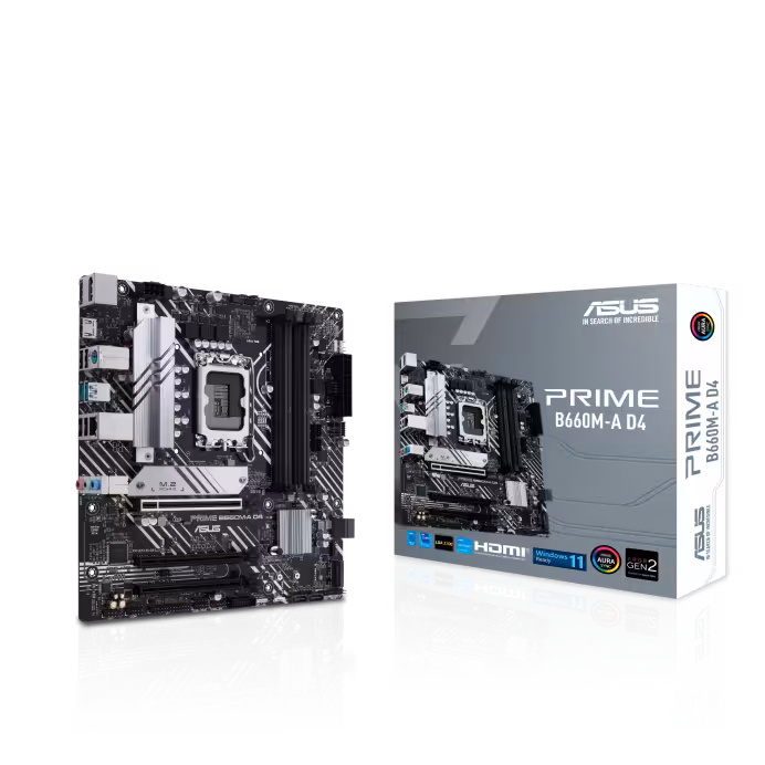 مادربرد ایسوس مدل PRIME B660M-A D4 سوکت 1700