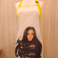 پیش بند عروسکی ناخن کار 