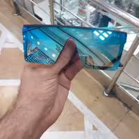 عینک آفتابی مردانه و زنانه مارک لوییز ویتون مناسب صورتهای متوسط و بزرگ(رنگ آبی آینه ای )