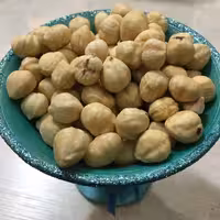 مغز فندق خوش طعم سفید درشت  200 گرم