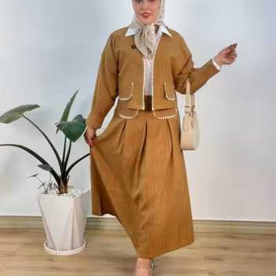 کت و دامن شیک شانتون