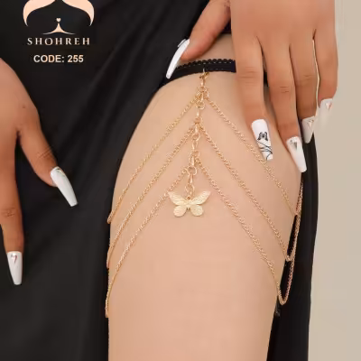 اکسسوری ران بند حلقه و پروانه فری سایز کد 255