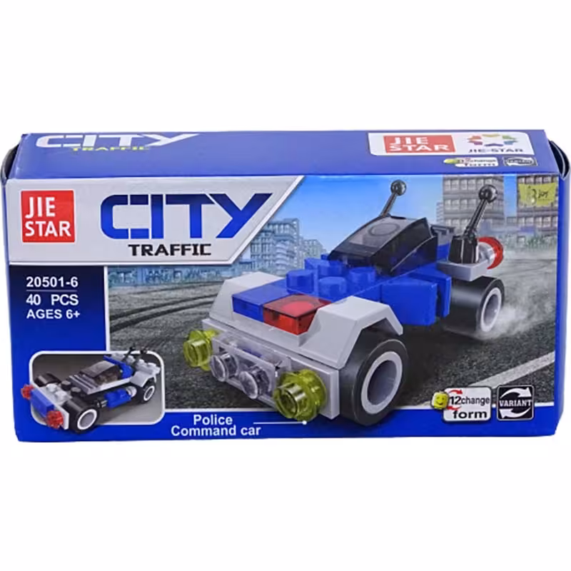 ساختنی ژی استار مدل لگو شهر کد JIE STAR 20501-6