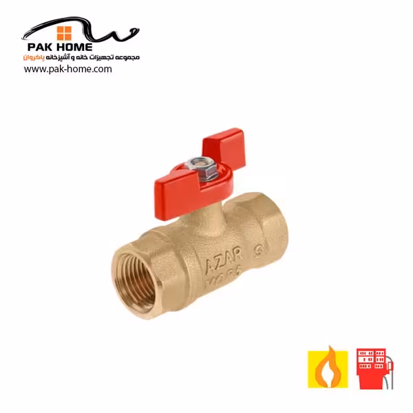 شیر گازی سبک آذر 102C سایز 1/2