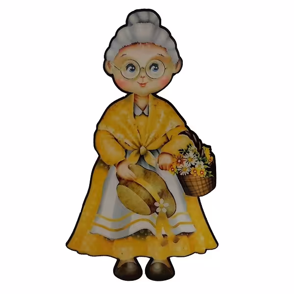 ابزار تزیین کیک به گز مدل مادربزرگ مهربان