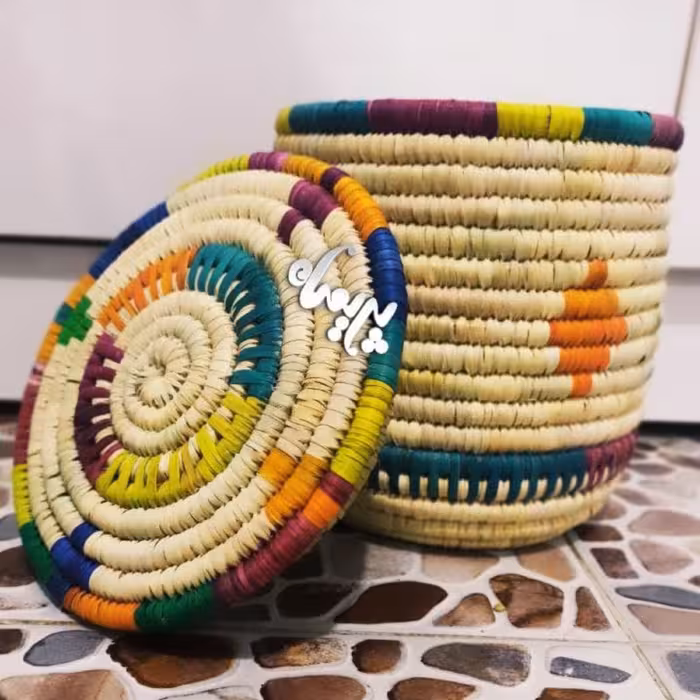 کپو استوانه 20 در 23 جای حبوبات ظرفیت پنج کیلو برنج