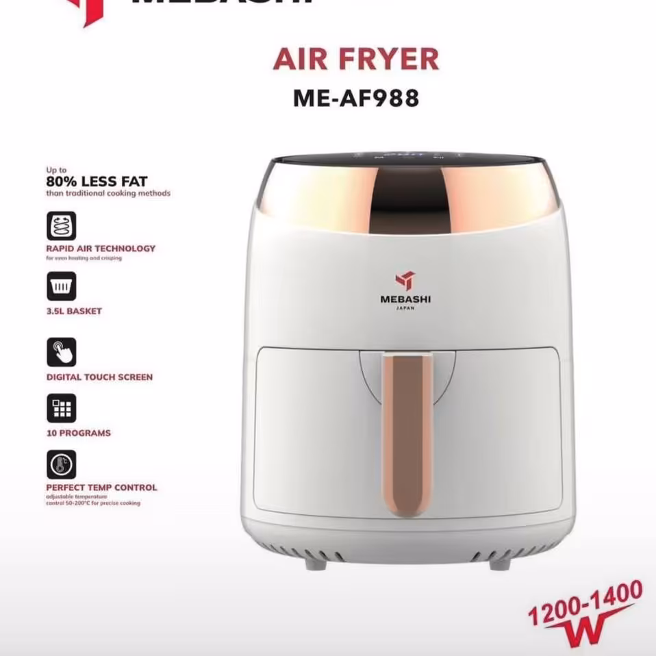 سرخ کن بدون روغن مباشی مدل988