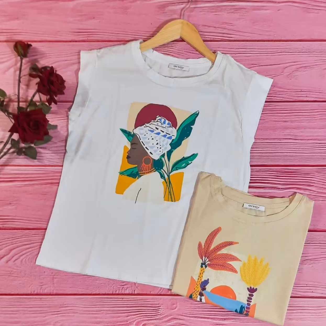 تیشرت های اورسای چینی 