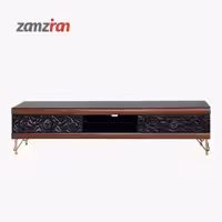 میز تلویزیون متین مشكی مدل R360 سايز 180 سانتی