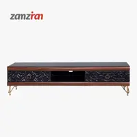 میز تلویزیون متین مشكی مدل R360 سايز 180 سانتی