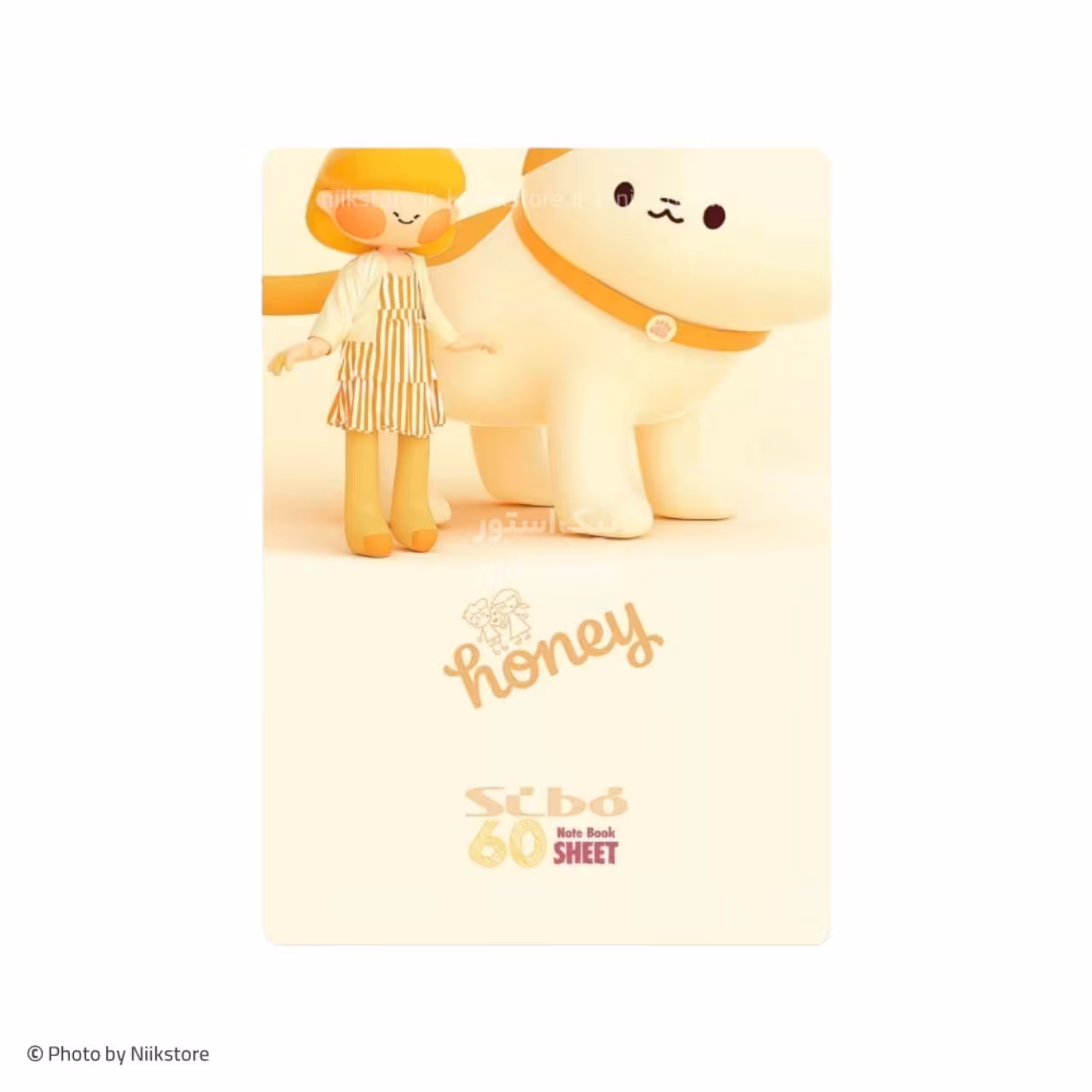 دفتر 60 برگ Honey سیبو کد F15