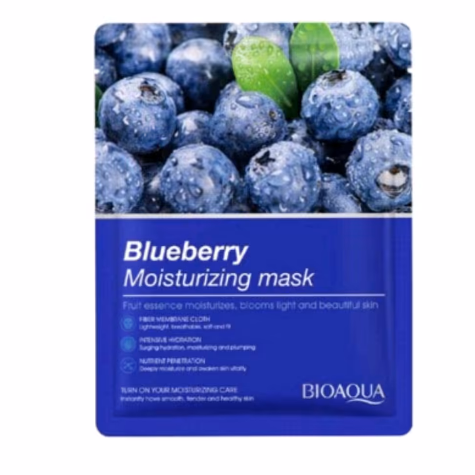 ماسک ورقه ای بلوبری بیوآکوا 