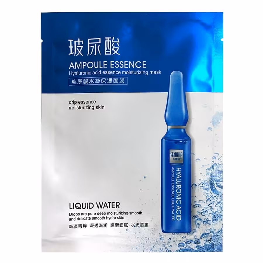 ماسک نقابی حاوی آمپول هیالورونیک اسید سنانا