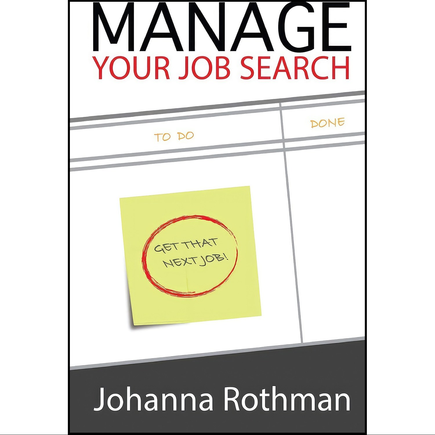 کتاب زبان اصلی Manage Your Job Search اثر Johanna Rothman