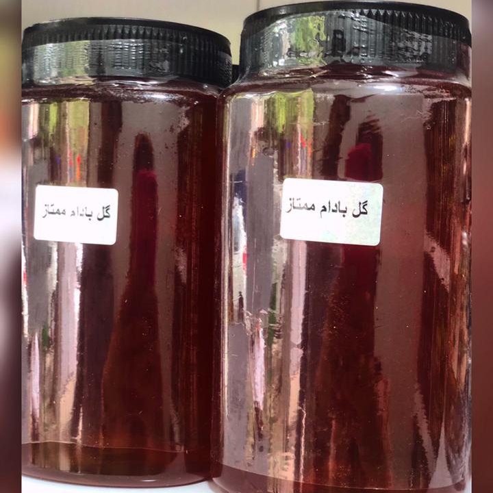 عسل گل بادام یک کیلویی ساکارز زیر 1