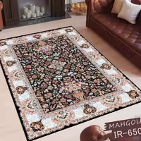 فرشینه مخمل 3 متری کد650 استوپ دار روحا(ماهگل)