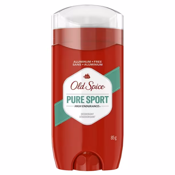 مام استیک اولد اسپایس بدون آلمینیوم 85 گرمی pure sport اصلی Old Spice High Endurance Deodorant Stick Pure Sport