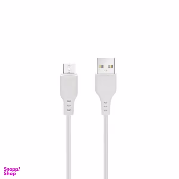 کابل تبدیل USB به microUSB دن‌من مدل D01V طول 1 متر
