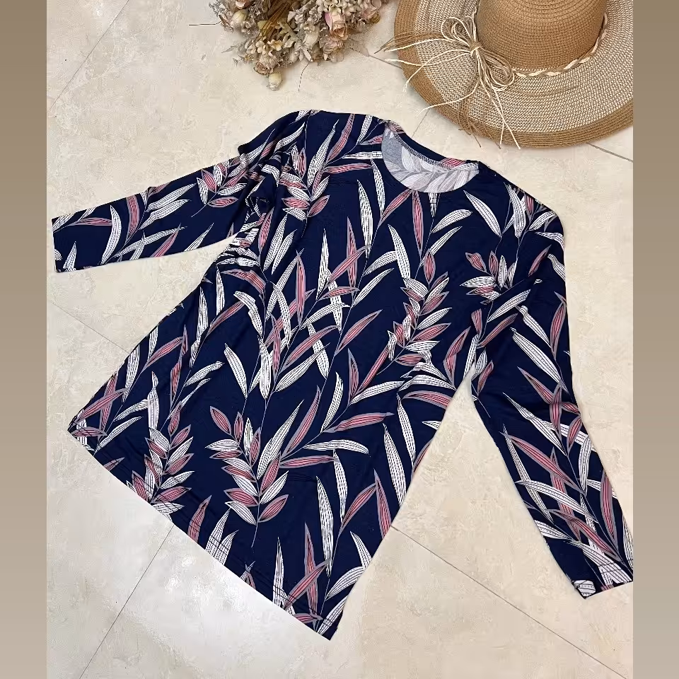 آستین بلندعیدانه کدسه ارسال پستی رایگان فری سایز38تا 44