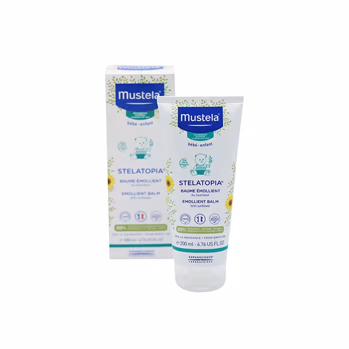کرم مرطوب کننده 200 میلی‌گرم استلاتوپیا موستلا Mustela Stelatopia