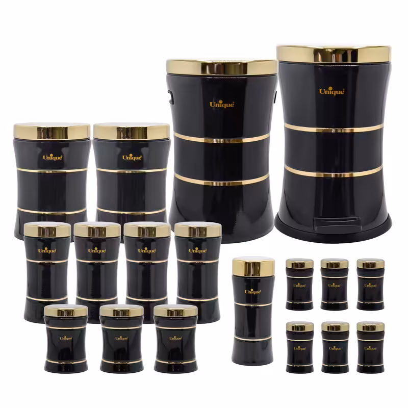 سرویس آشپزخانه 18 پارچه یونیک مدل کمر باریک M_TB کد 4698