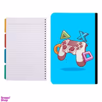 کلاسور طرح پلی استیشن کد 32 به همراه کاغذ کلاسور