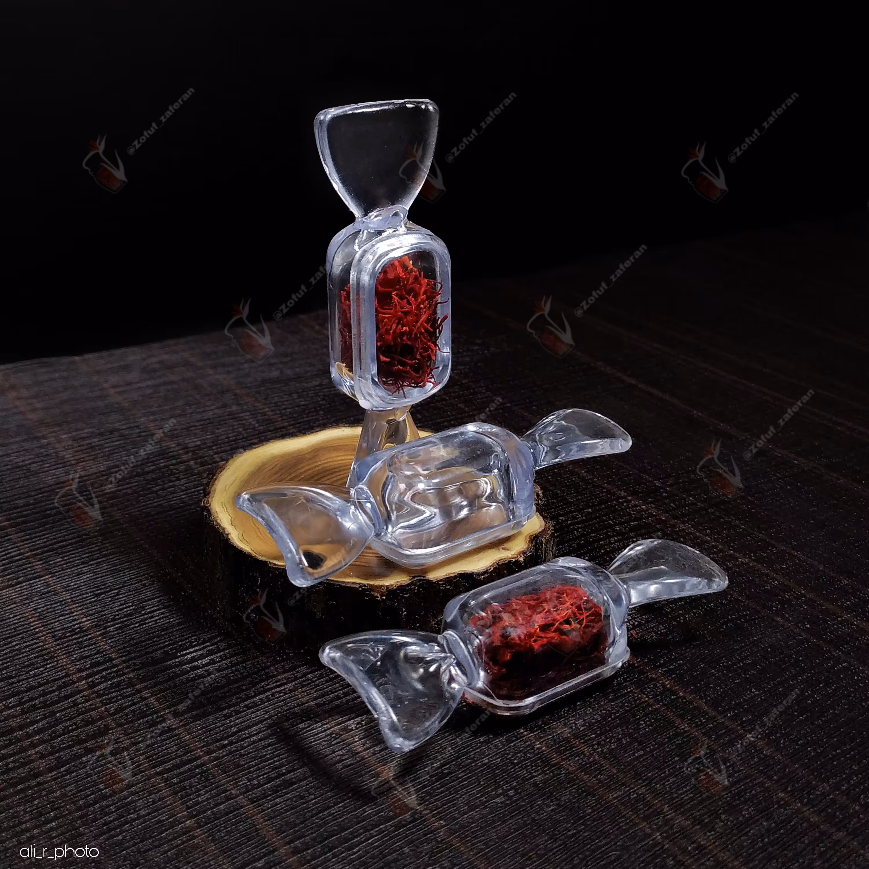 قوطی شکلاتی  مناسب گیفت ، زعفران و تزئینات، 50 عددی