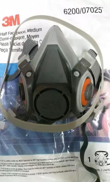ماسک شیمیایی 3M با فیلتر 6006