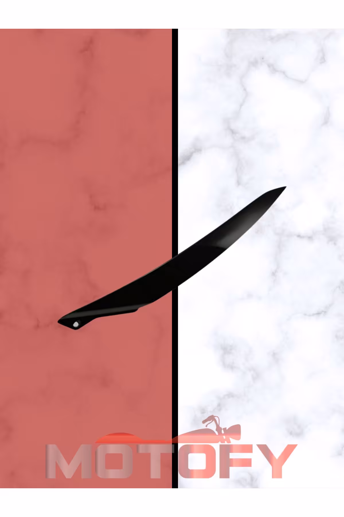 لوازم یدکی موتورسیکلت مشکی HONDA PCX 125 2020 ابرو چراغ جلو راست سیاه 64505 K97 T00 ZN MOTOFY