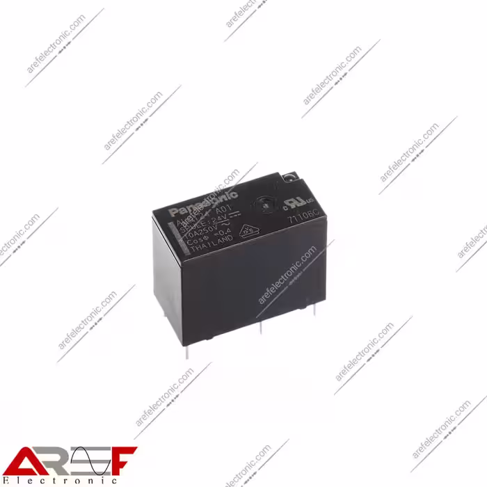 رله پکیجی پاناسونیک مدل ALQ124 دارای 24 ولت 5 پین 10 آمپر - فروشگاه عارف الکترونیک