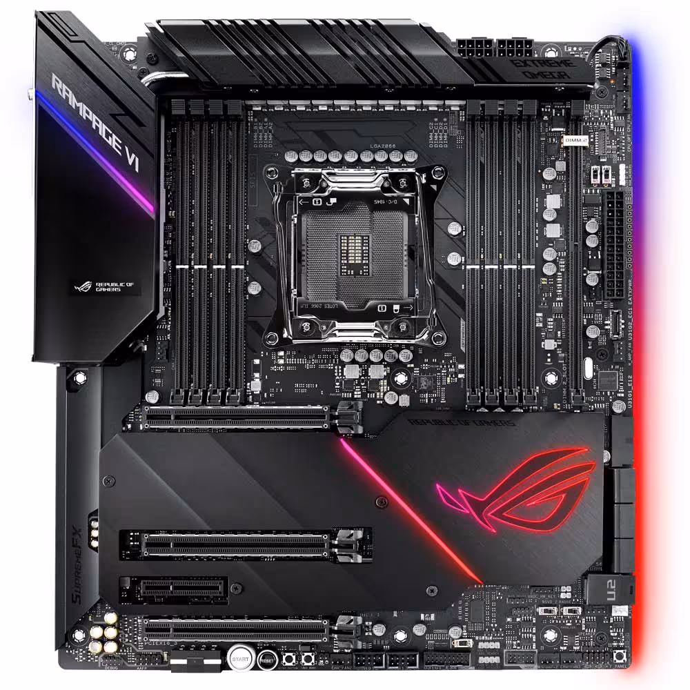مادربرد ایسوس مدل ROG RAMPAGE VI EXTREME OMEGA