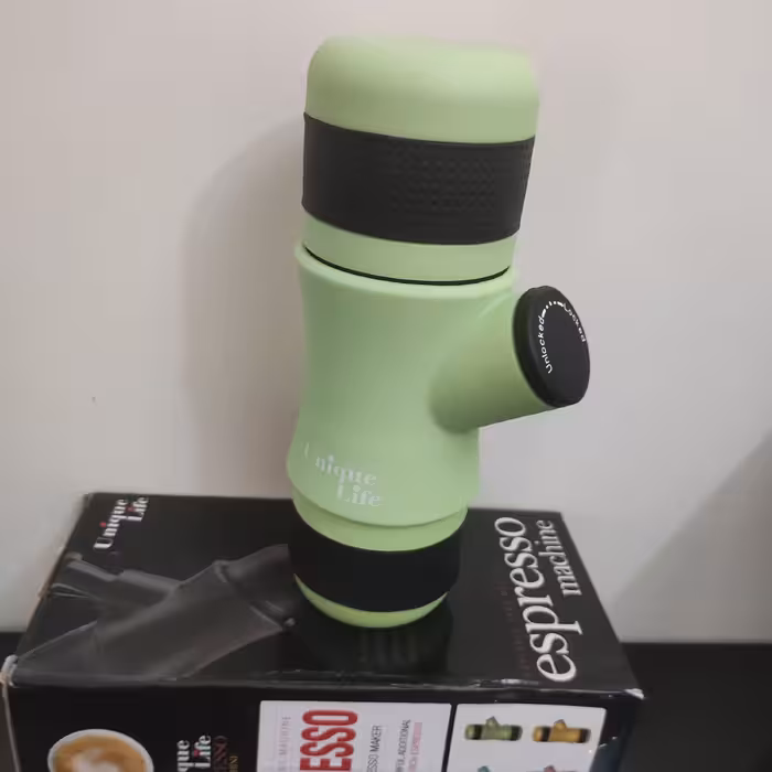 مینی پرسو unique life سبز (قهوه ساز پرتابل)