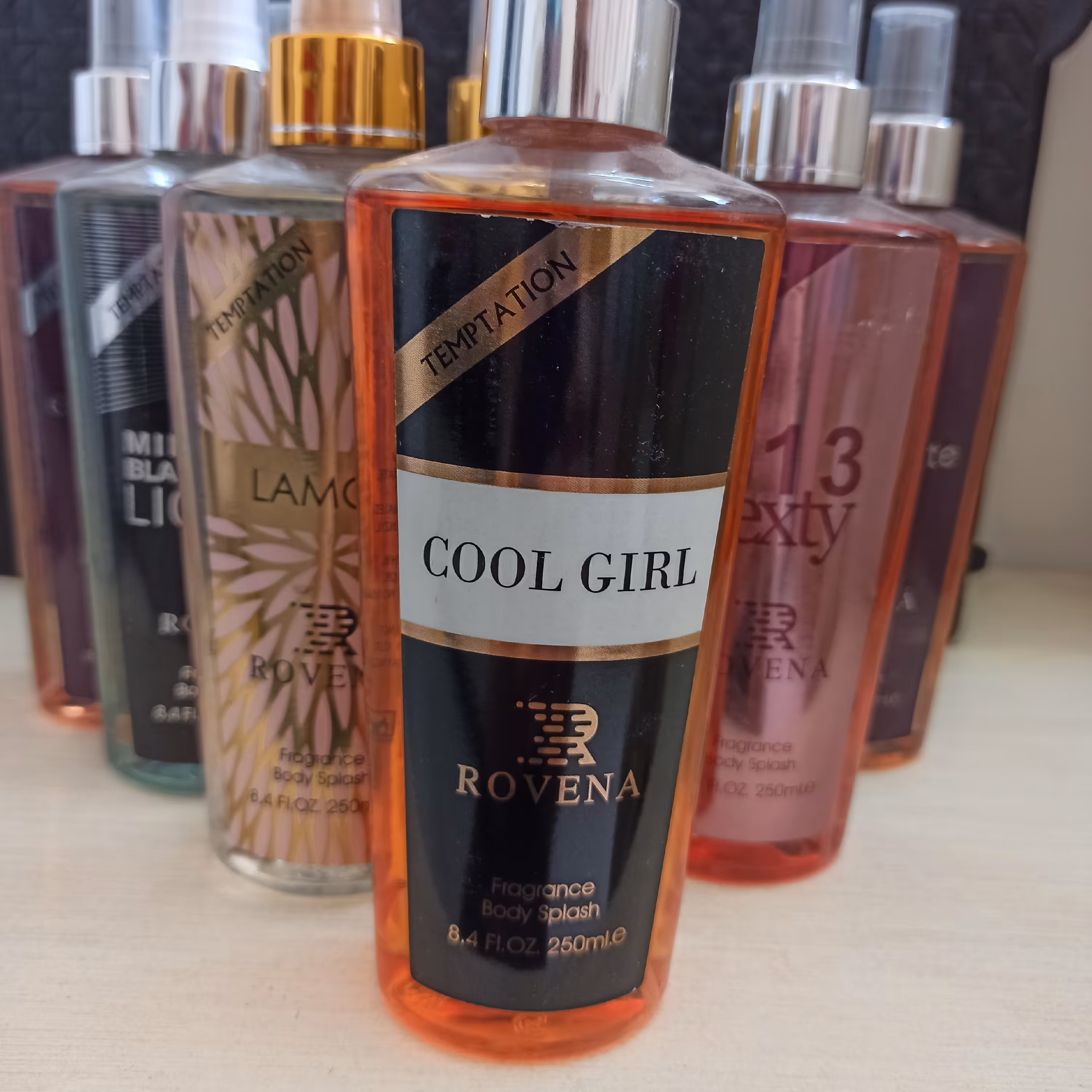بادی اسپلش ROVENA COOL GIRL حجم 250 ML