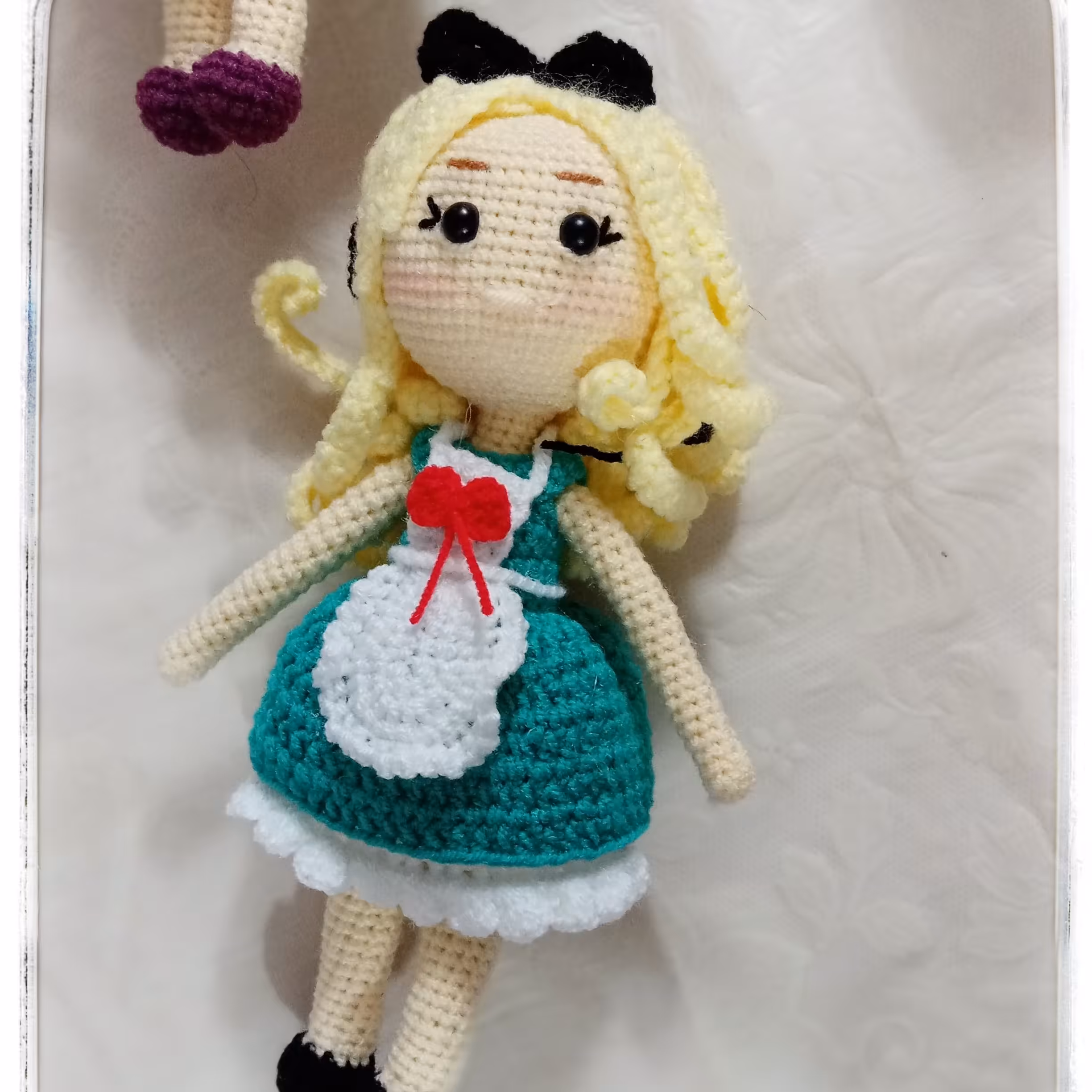 عروسک دست بافت پرنسس آلیس