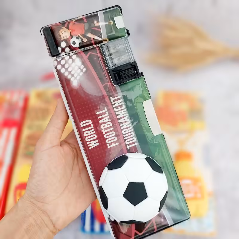 جامدادی کتابی فانتزی طرح فوتبال