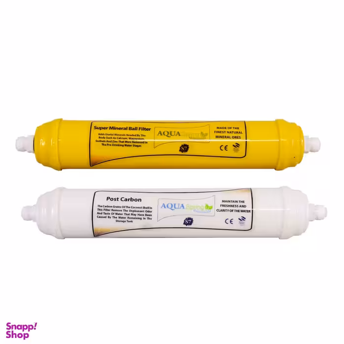 فیلتر دستگاه تصفیه آب آکوآ اسپرینگ مدل F-S7-M2 مجموعه 2 عددی
