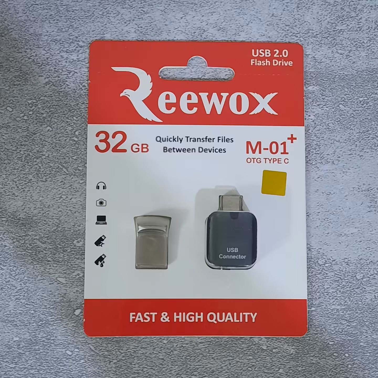 فلش 32 گیگ Reewox مدل M01 پلاس گارانتی مادام العمر 