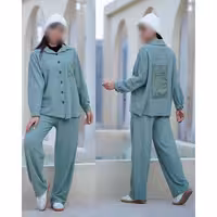 پازل ست مانتو شلوار زنانه