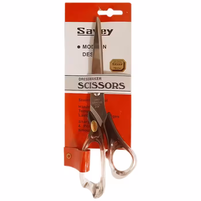 خرید قیچی ساووی دسته عسلی بزرگ مدل Savey MS400R