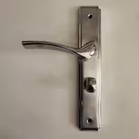 دستگیره درب چوبی 1108 کروم سرویسی مخصوص درب سرویس 