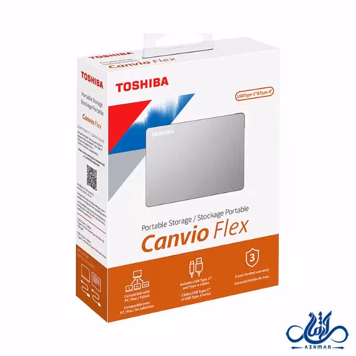 هارد اکسترنال توشیبا Canvio Flex 4TB