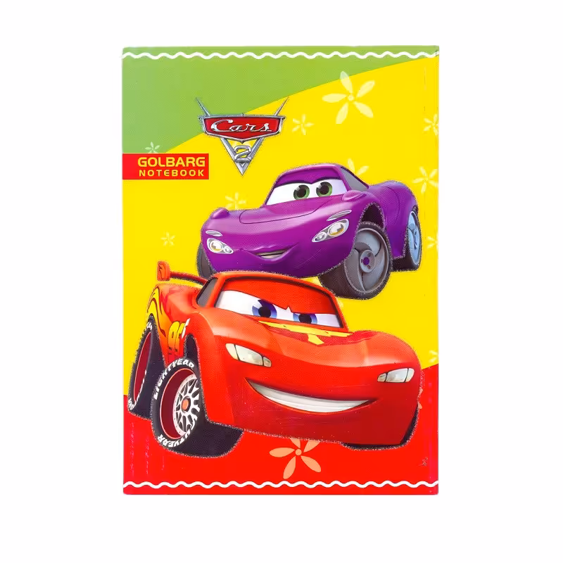 دفتر مشق 100 برگ گلبرگ طرح مک کویین کد 1