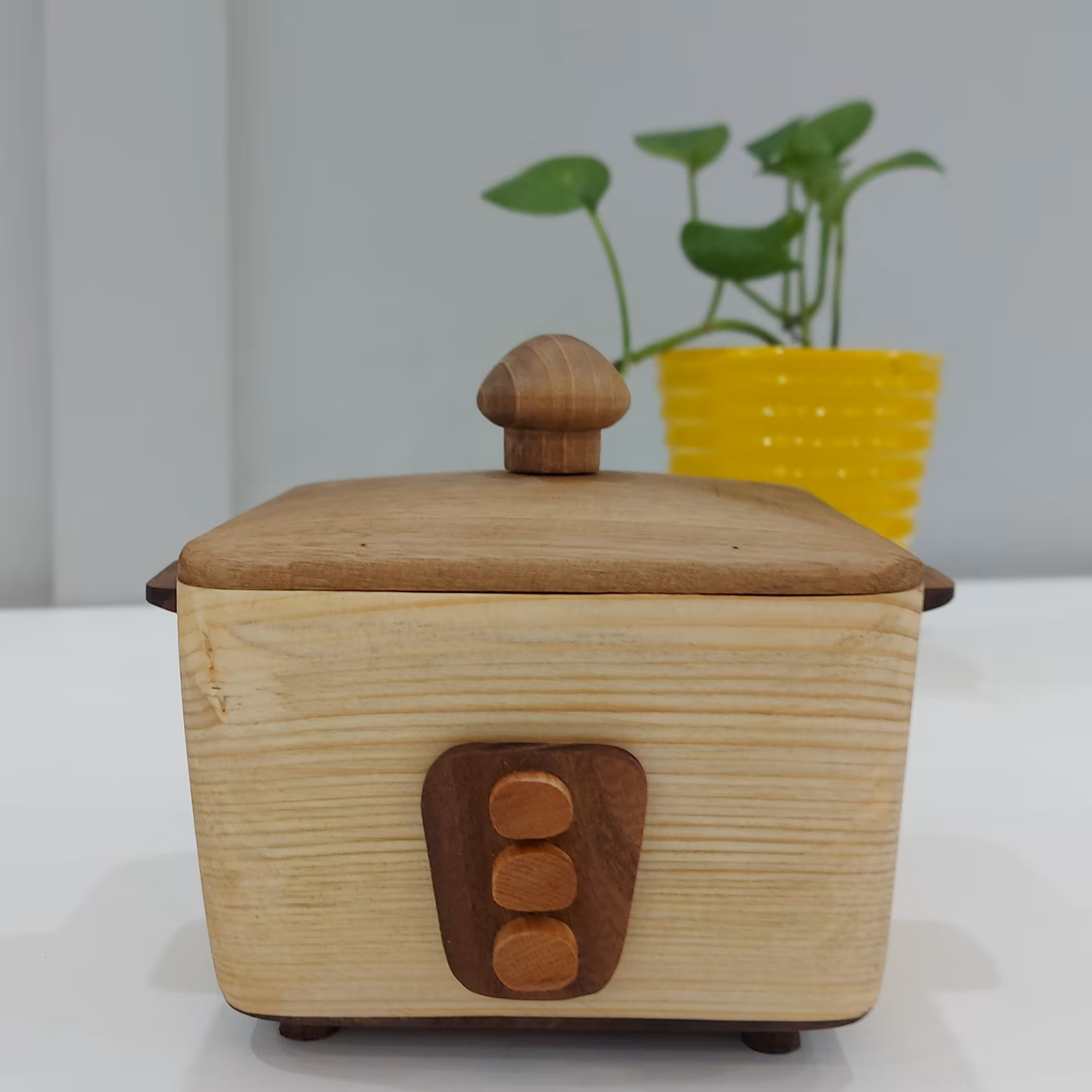 شکلات خوری چوبی طرح  پلوپز