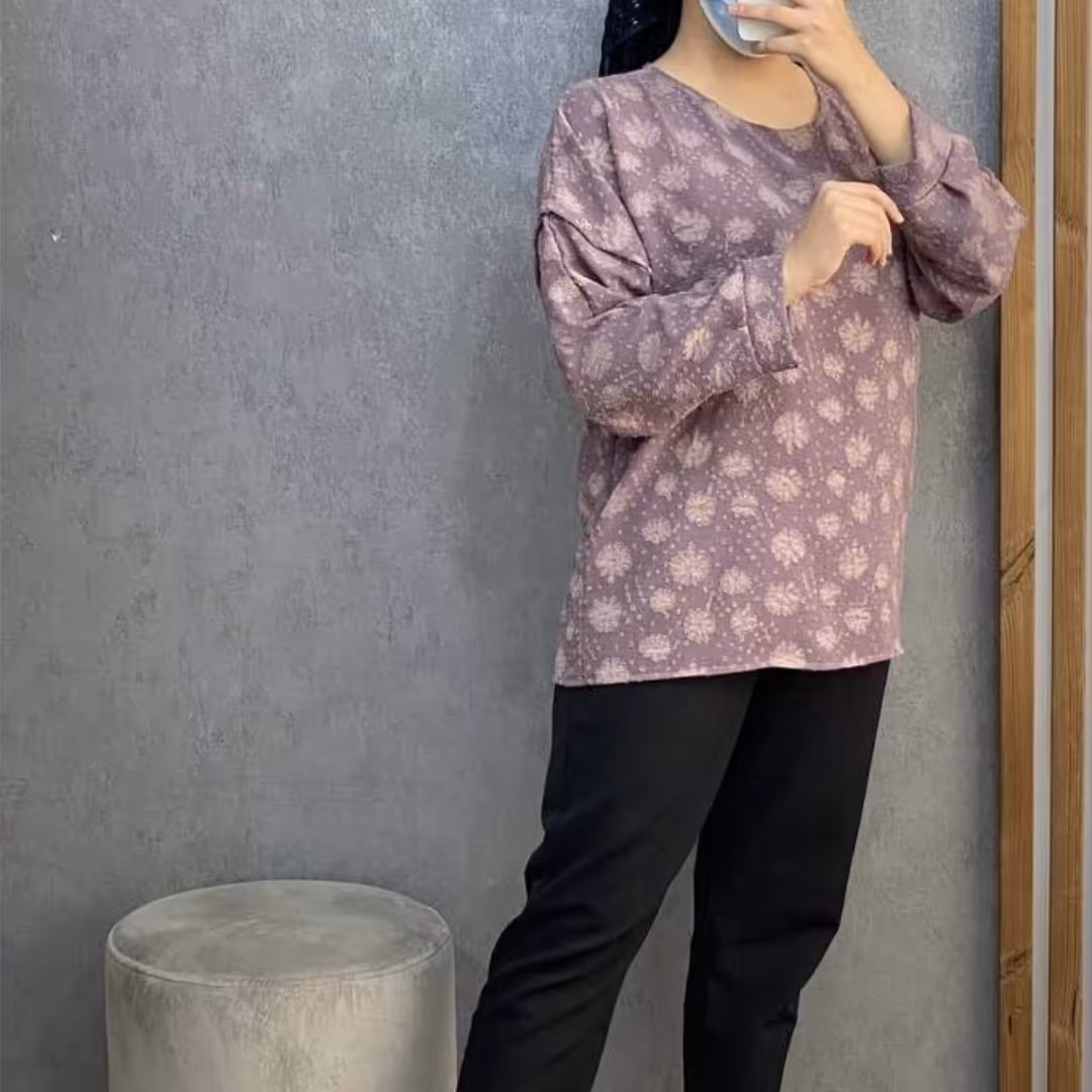 شومیز زنانه گل گلی سایز 36 تا46