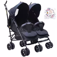 کالسکه عصایی دوقلو مدل دیبا پلاس