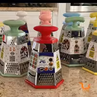 رنده 6 گوش استیل با کیفیت اصل