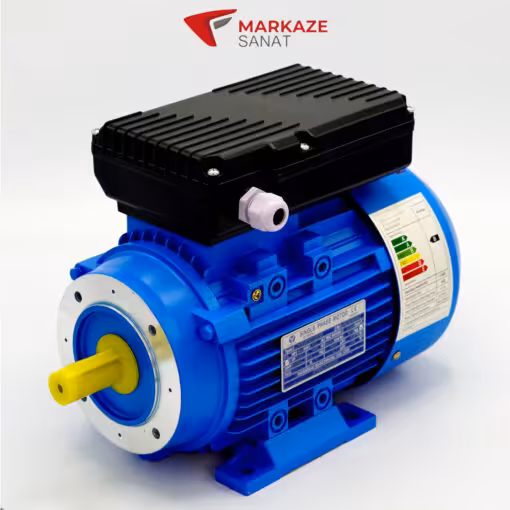 الکتروموتور چینی 2.2 کیلووات 3 اسب  تکفاز بدنه آلومینیومی 3000 دور ( 2/2 کیلووات )