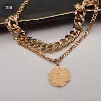 دستبند دو ردیفه کارتیر و سکه