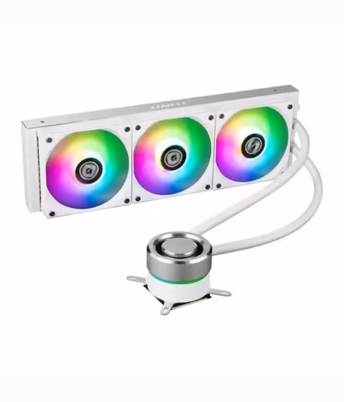 خنک کننده مایع پردازنده لیان لی مدل Galahad 360 White